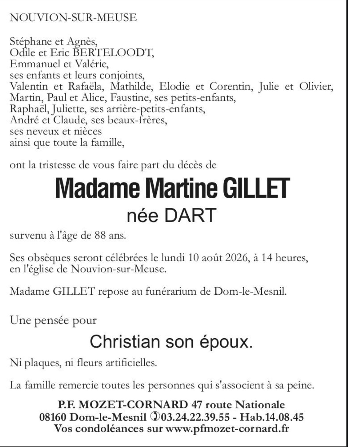 Faire-part