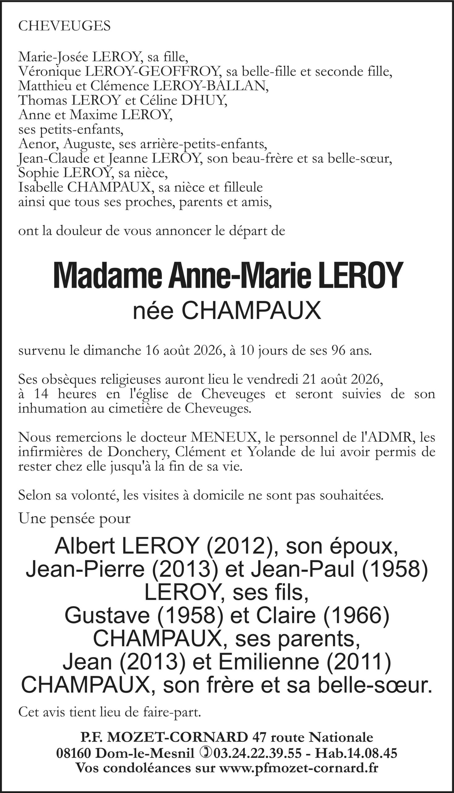 Faire-part